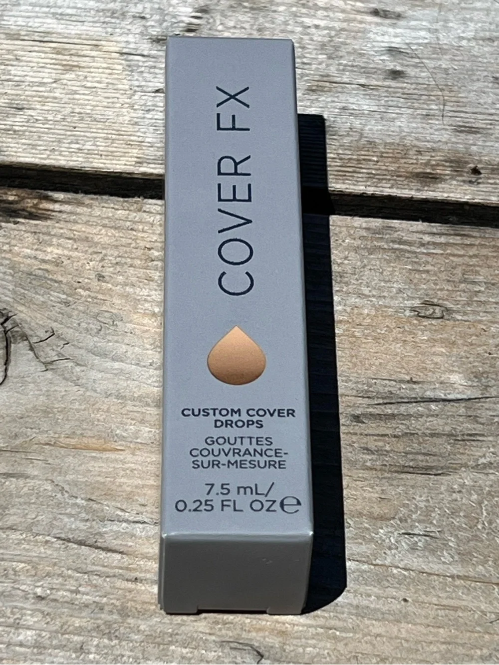COVER FX Custom Cover Drops - In shade G Deep 2 - 7.5 ml/ .25 fl. Oz (set of 2)